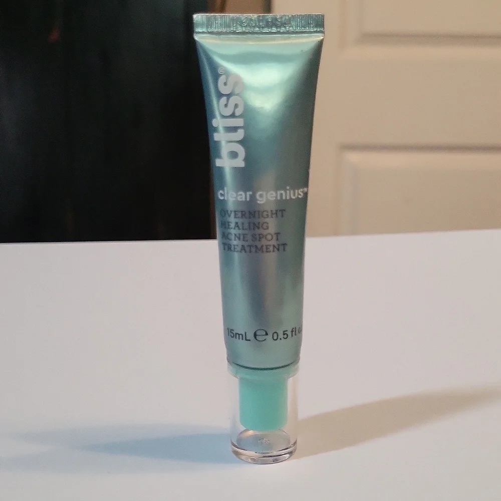 Bliss Clear Genius Acne Spot Treatment with 2% Salicylic Acid, 15ml, NWOB - Picture 3 of 8